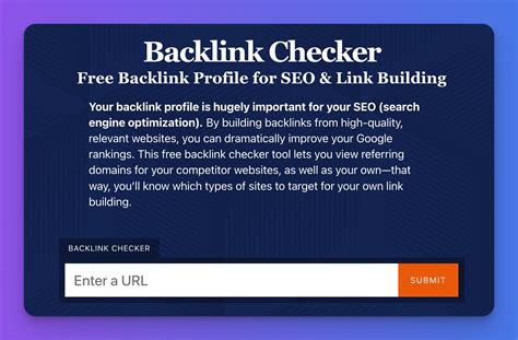 gov backlink checker|Free Backlink Checker (+ What's the BEST Paid Tool).